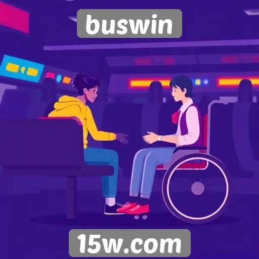 Acessibilidade do site Buswin para jogadores com deficiência