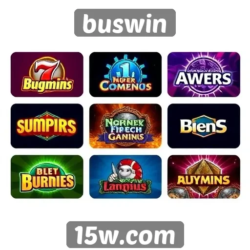 Comparativo dos jogos populares disponíveis no Buswin