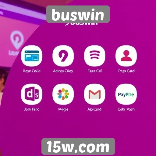 Métodos de pagamento disponíveis no Buswin